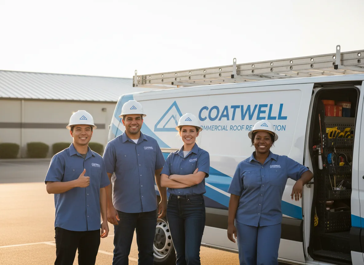 Commercial roof coating company in Royal City, WA